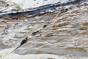 Skały, klify, piaskowce, torf, mają różnorodna strukturę i przybierają ciekawe formy. Wysoki i niski kontrast, monochromatyczne.