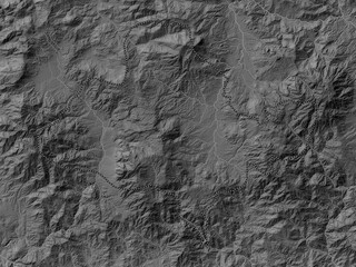 Ocotepeque, Honduras. Grayscale. No legend