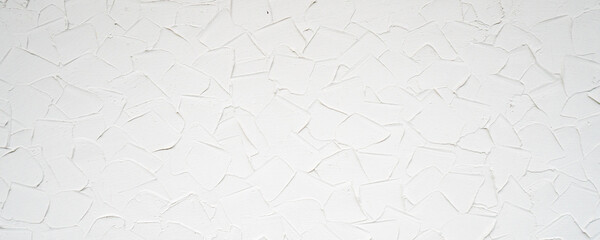 white wall with special floated coating and traditional 3D texture