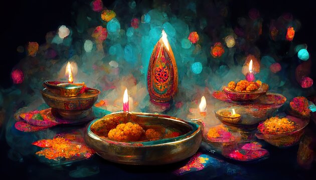 Diwali Painting Images – Browse 13,324 Stock Photos, Vectors, and Video |  Adobe Stock