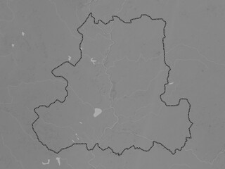 Csongrad, Hungary. Grayscale. No legend