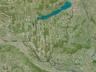 Somogy, Hungary. High-res satellite. No legend