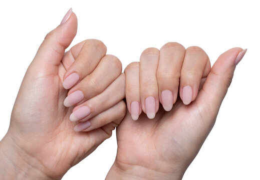 Polished woman nails