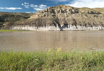 White cliffs Missouri river Montana