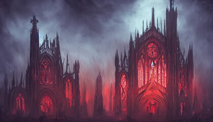Obraz premium Gothic Cathedral