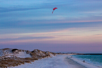 kite on the beach
