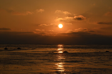 Sunset El Matador Beach, Malibu, Ventura County