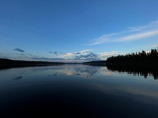 Fototapeta premium lake in the morning