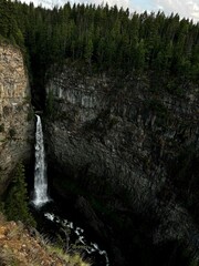 Obraz premium waterfall in the mountains