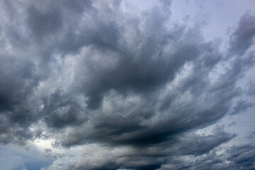 Naklejka na ściany i meble storm clouds timelapse