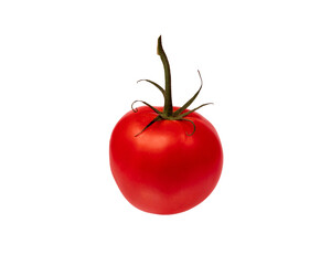 Czerwony pomidor na przezroczystym tle, png