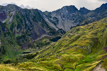 vue depuis le haut de la station de cauterets