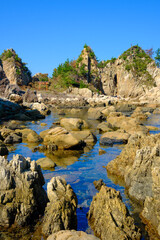 福井県若狭　美浜町の弁天崎