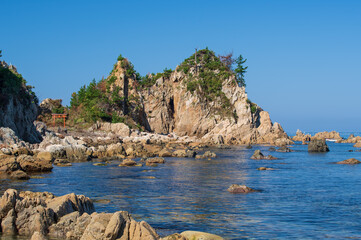 福井県若狭　美浜町の弁天崎