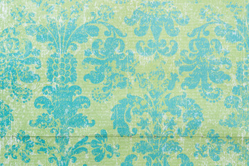 scrapbook paper with decorative, floral pattern, background 