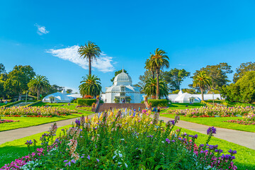 San Francisco Conservatory of flowers park