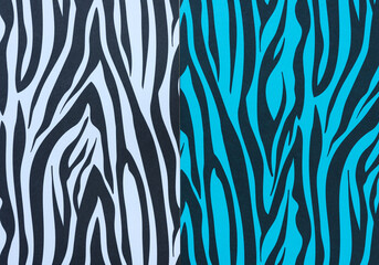 grungy paper background feat. zebra prints
