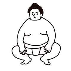 力士のイラスト