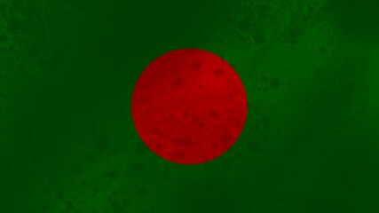 Bangladesh Flag background with grunge texture