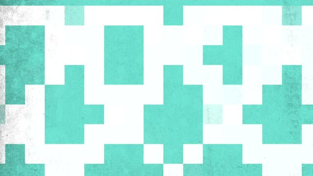 Motion gradient green pixels in 8 bit of architecture, motion abstract game, cyberpunk and retro style background