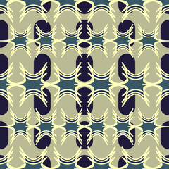 Seamless geometric pattern with shapes