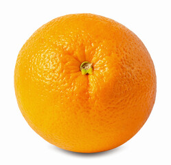 Ripe oranges isolated on a white background. full depth of field With clipping path.