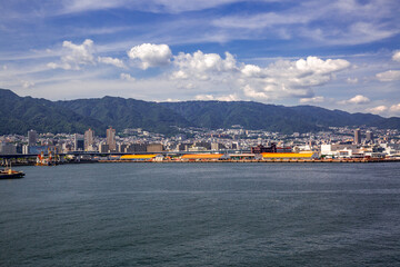 Naklejka premium 神戸港