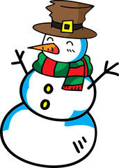 Christmas draw  for holiday concept