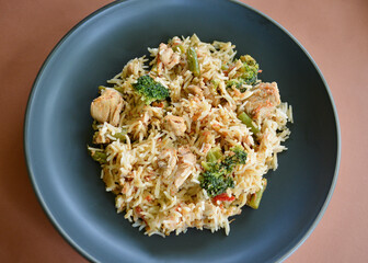 rice with chicken