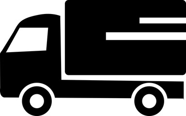 delivery vector icon illustration on white background..eps