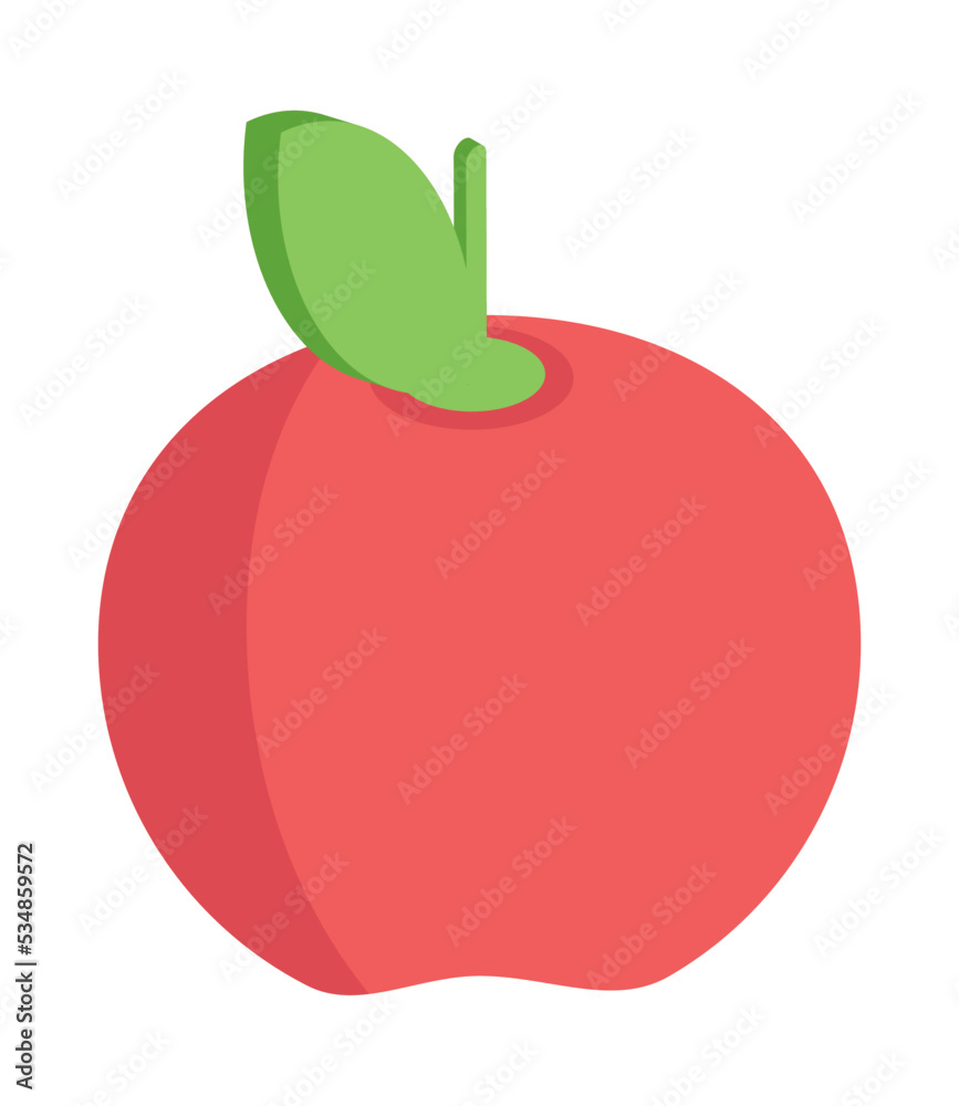 Poster apple fruit icon - Posters