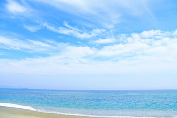 Fototapeta na wymiar Ocean, Sea, Blue sky