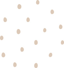 Abstract dotted organic shape vector illustration. Minimalistic liquid form, organic dashed stain or geometric dotty spot for modern abstract design or trendy fashion pattern