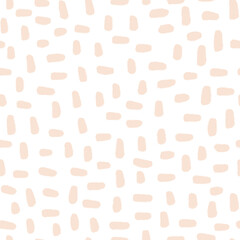 Abstract dotted organic shape seamless pattern. Minimalistic liquid form background, organic dashed stain repeat backdrop or geometric dotty spot graphic seamless pattern for modern abstract design