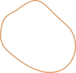 Organic hand drawn splash