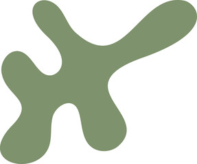 Liquid abstract spot