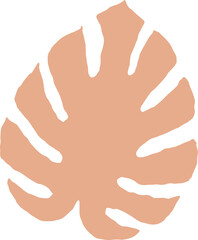 abstract organic plant shape