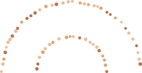 Hand drawn organic shape