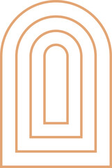 Abstract geometric shape