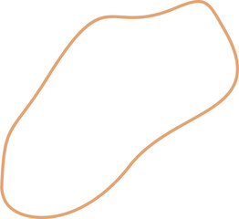 Obraz premium abstract organic shape