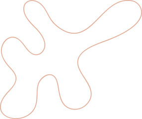 abstract organic shape