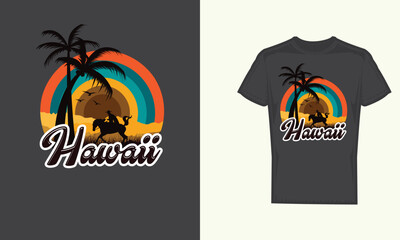 California beach summer collections t-shirt design