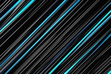 3D rendering. Black and blue  geometric pattern.  Minimalistic pattern of simple shapes. Bright creative symmetric texture