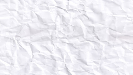 White paper texture background. Clean white paper, wrinkled, abstract background.