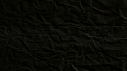Crumpled paper ,Texture Background. black wrinkled paper texture.