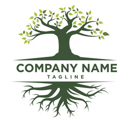 Obraz premium Tree logo design