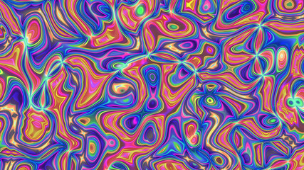 Fototapeta premium Abstract textured multicolored glowing background