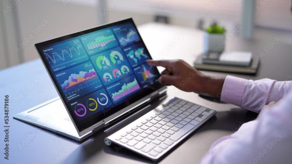 Aufkleber Data Analyst Using Data Analytics KPI