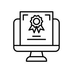E Certificate icon