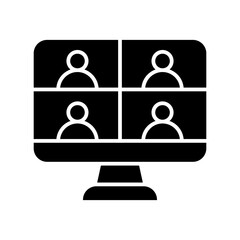 Video conference icon